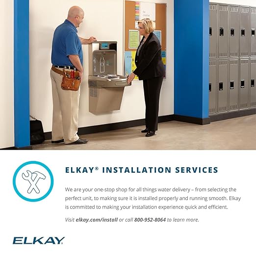 Elkay EZWSSM EZH2O Surface Mount Bottle Filling Station,