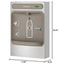 Elkay EZWSSM EZH2O Surface Mount Bottle Filling Station,