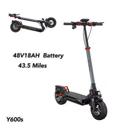 Engwe Y600S Electric Scooter, 830W, 43.5 mi