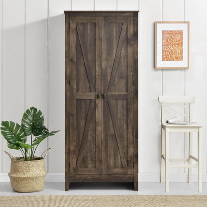 armington Storage Cabinet, 31.5" Wide, Rustic