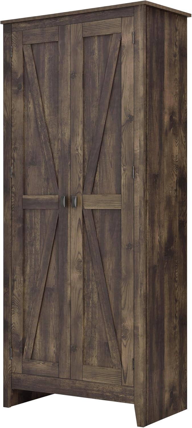 armington Storage Cabinet, 31.5" Wide, Rustic
