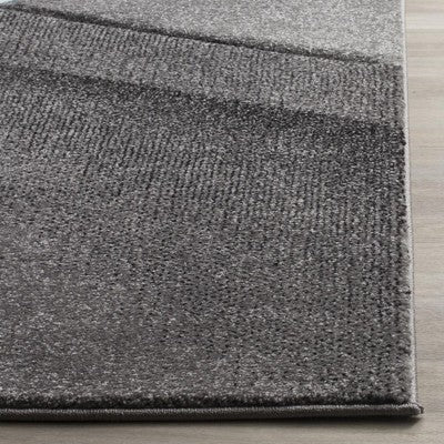 Hollywood HLW714 Power Loomed Rug - Grey/Teal 9*12