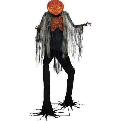 Scorched Scarecrow Animated Halloween Mannequin