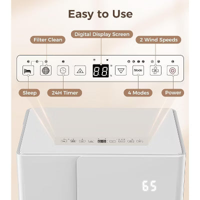 35 Pint Dehumidifier – Basements & Large Rooms