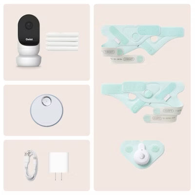 Owlet Dream Duo 2 Baby Monitor - Dusty Rose