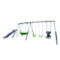 Sportspower Rosemead Metal Swing and Slide Set