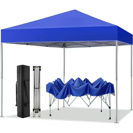 GVDV 10x10 ft Easy Pop up Canopy Tent