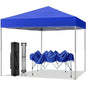 GVDV 10x10 ft Easy Pop up Canopy Tent