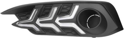 Daytime Running Lights Compatible with Honda Civic 10th 2016-2018 Sedan, LED DRL Assembly Driving Lamp Kit with Turn Signal Lights