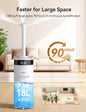 VAGKRI Humidifiers for Large Room, 18L Ultrasonic Cool Mist Humidifier