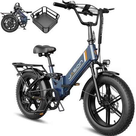 Jasion X-Hunter ST 750W Foldable Ebike, UL 2849