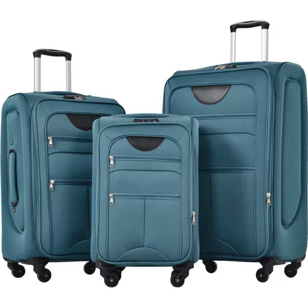 LuckyNote Expandable Luggage Set, 22/26/30"