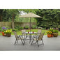 Mainstays Albany Lane 6-Piece Outdoor Dining Set