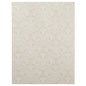 My Texas House Washable Rug, Ivory Floral 7x10