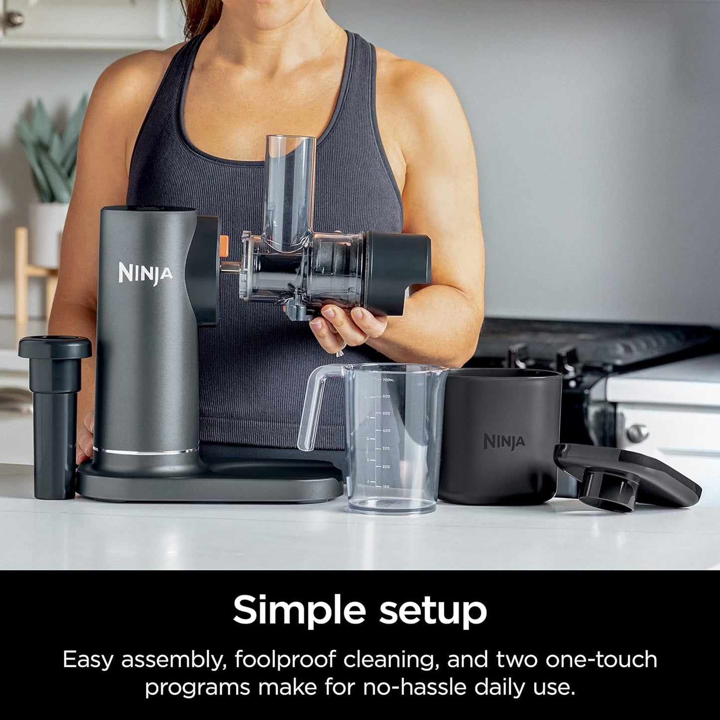 Ninja JC151 NeverClog Cold Press Juicer