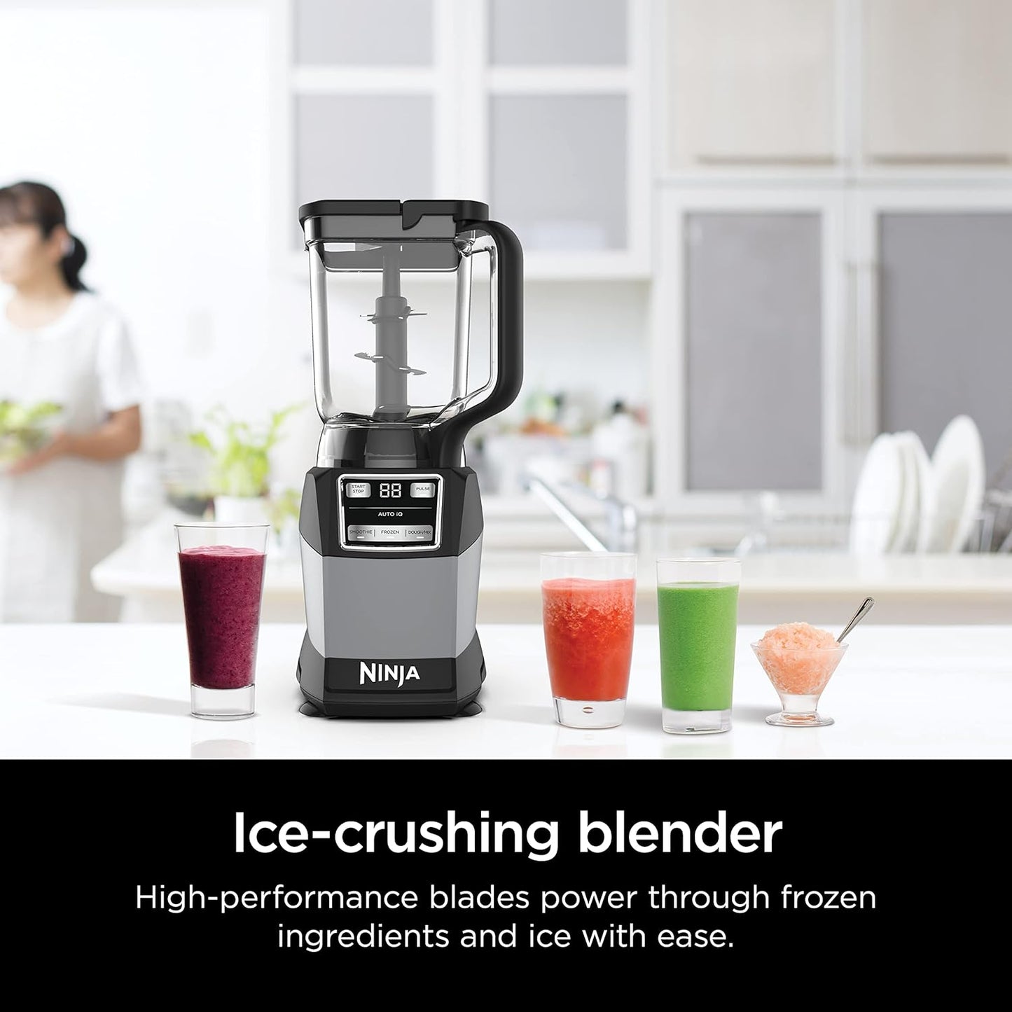 Ninja Blender, Compact Kitchen System, 1200W, 3 Functions