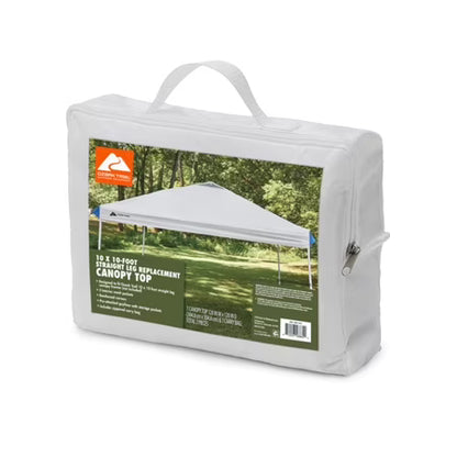 Ozark Trail 10 ft x 10 ft Canopy Top ONLY, White