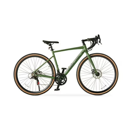 Ozark Trail 700C Gravel Bike, Large, Green