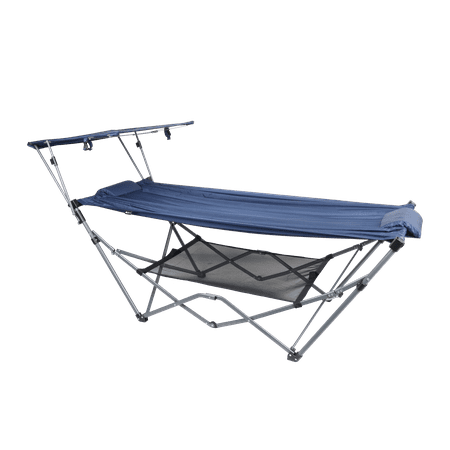 Ozark Trail 2-Person Hammock with Canopy, Blue