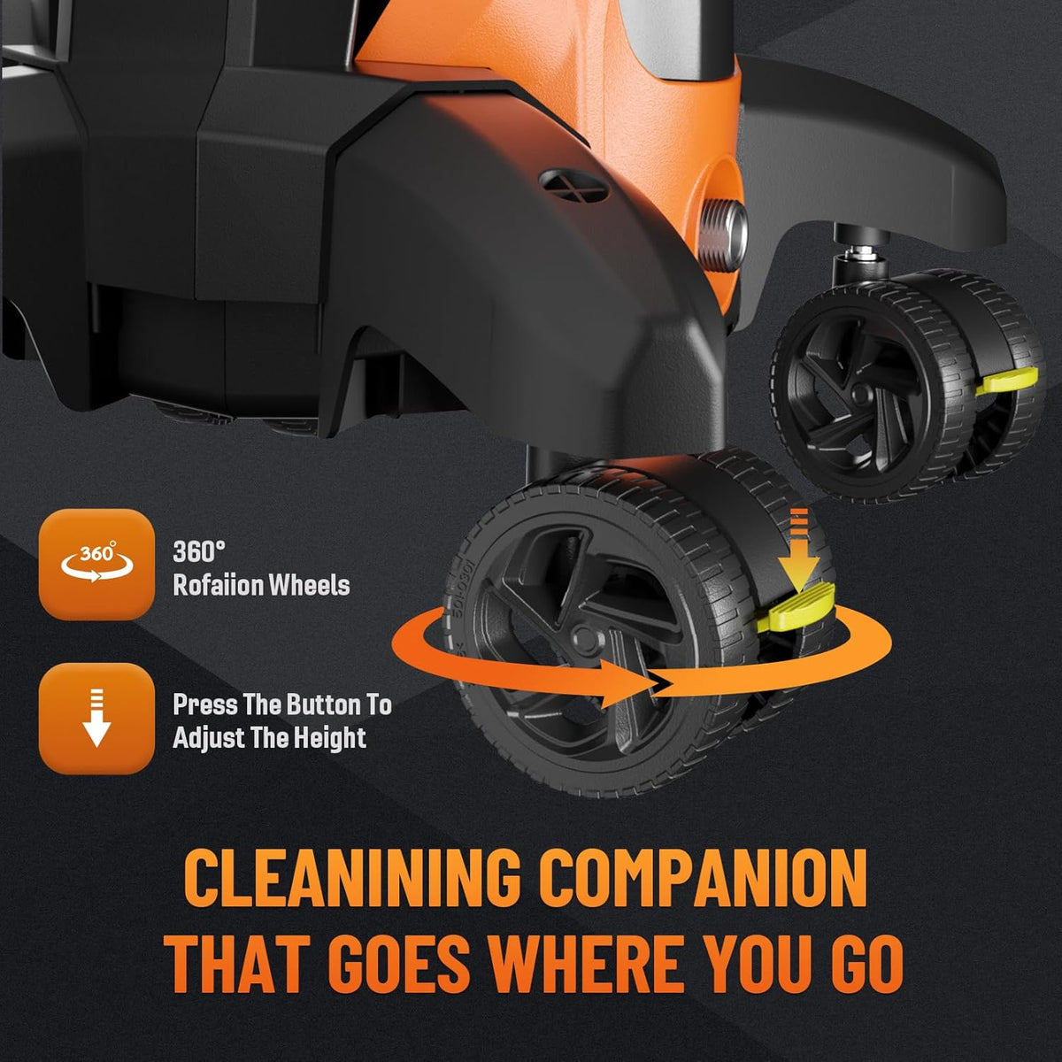 Electric Pressure Washer 5000 PSI 3.2 GPM Power Washer