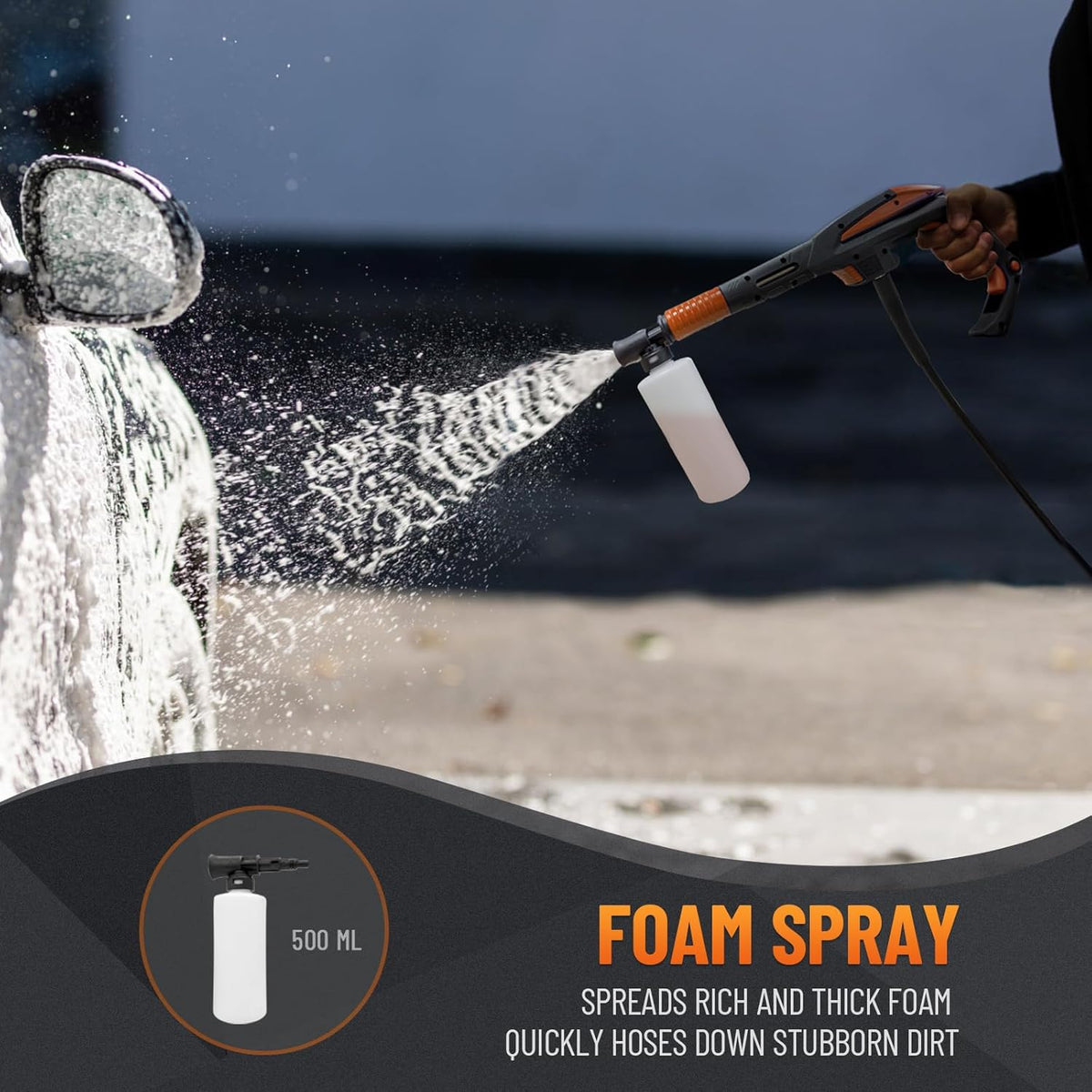 Electric Pressure Washer 5000 PSI 3.2 GPM Power Washer