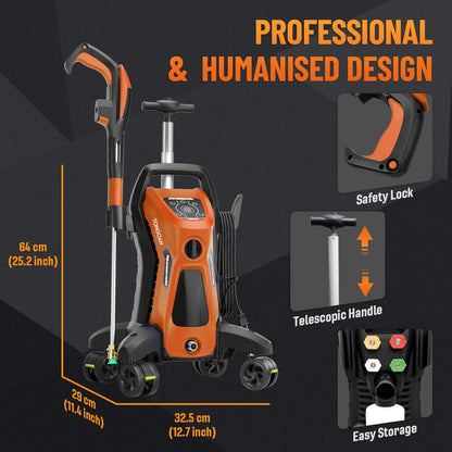 Electric Pressure Washer 5000 PSI 3.2 GPM Power Washer