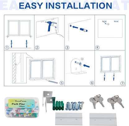 Swansea Weather Resistant Enclosed Bulletin Board Gray Fabric Displays Boards Wall