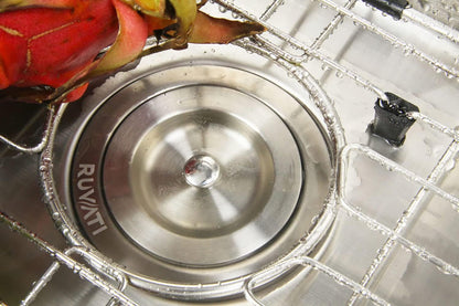 Tight Radius 36 in. Undermount 50/50 Double Bowl 18 Gauge Stainless Steel Kitchen Sink with Accessories