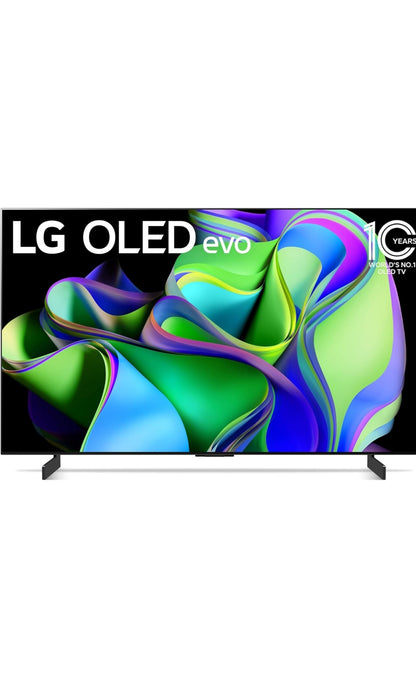 LG C3 Series 42-Inch Class OLED evo 4K Processor Smart TV for Gaming with Magic Remote AI-Powered OLED42C3PUA, 2023 with Alexa Built-in