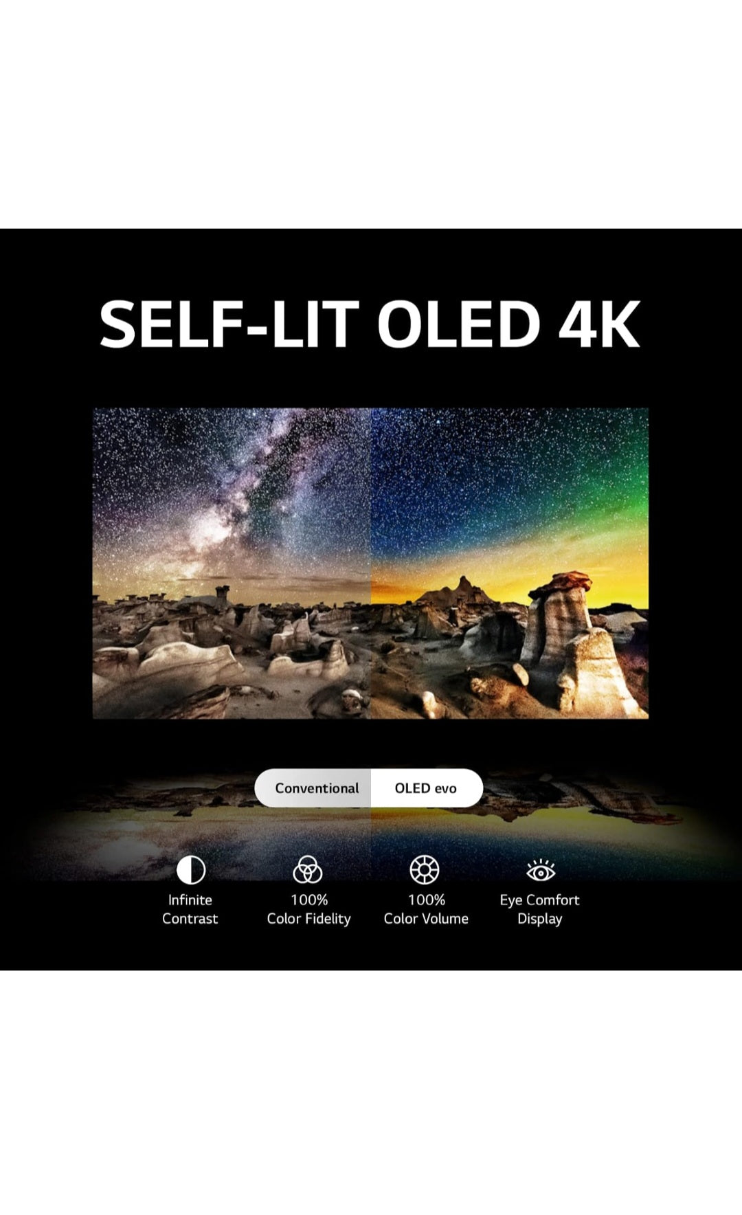 LG C3 Series 42-Inch Class OLED evo 4K Processor Smart TV for Gaming with Magic Remote AI-Powered OLED42C3PUA, 2023 with Alexa Built-in