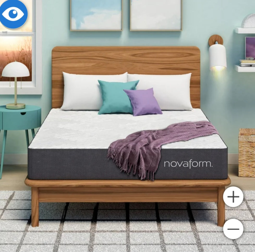 novaform mattress full size 8 inch