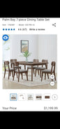 Palm Bay 7-piece Dining Table Set