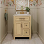 Haldone 25" Bath Vanity with Marble Top