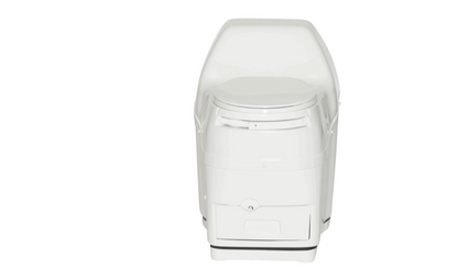 Sun-Mar Compact White Touchless Flush Toilet
