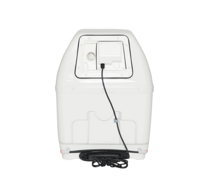 Sun-Mar Compact White Touchless Flush Toilet