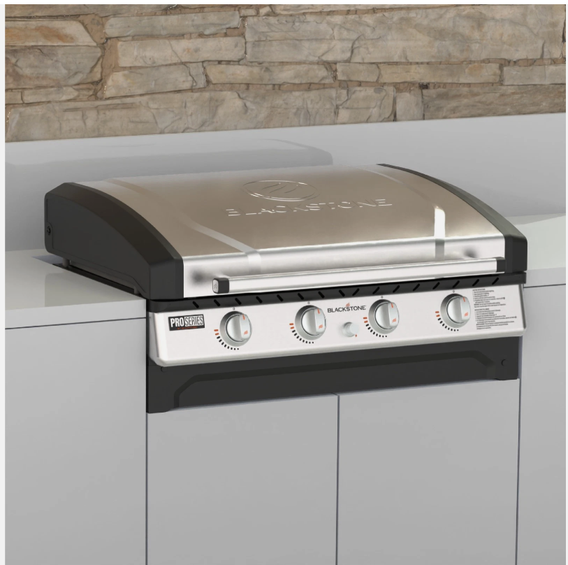 Blackstone Pro 4-Burner 36" Griddle with Hood