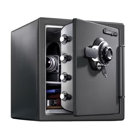 SentrySafe SFW123DSB Fire/Water Safe, 1.2 Cu Ft