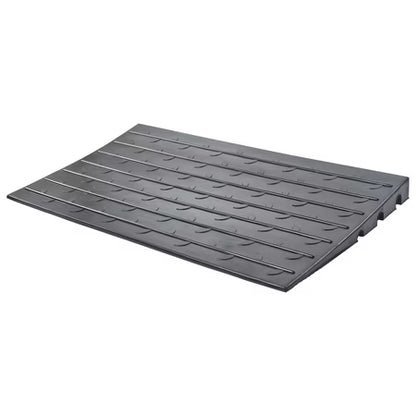 Silver Spring 2.5" Riser, Rubber Ramp, Black
