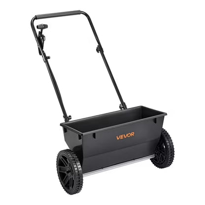 VEVOR Walk-Behind Spreader, 50 lb, 18" width