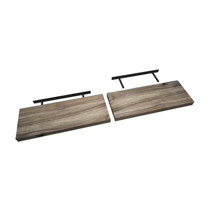 Vision Home Acacia Shelves, 24" (Set of 2)