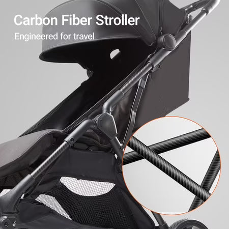 Mamazing Air Lite Travel Stroller, Black