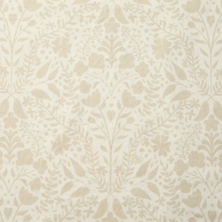 My Texas House Washable Rug, Ivory Floral 7x10