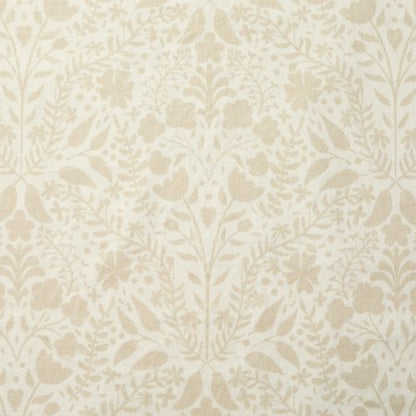 My Texas House Washable Rug, Ivory Floral 7x10