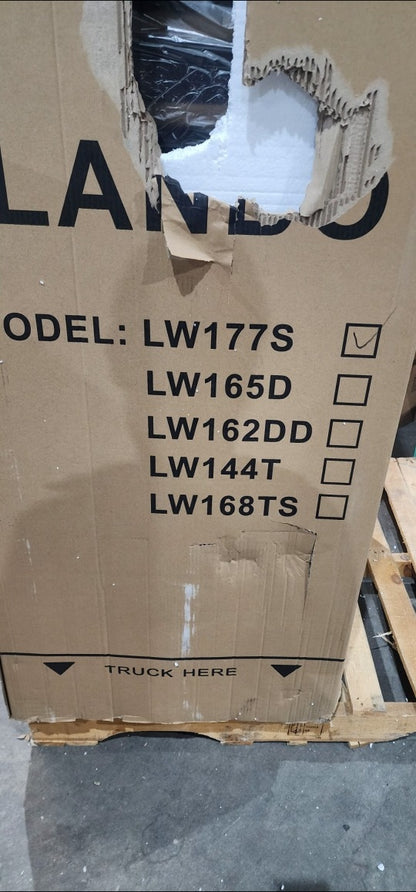 Lanbo 165 Bottle 24 Black Wine Cooler