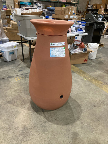 Cascata 65 Gal. Rain Barrel in Terracotta