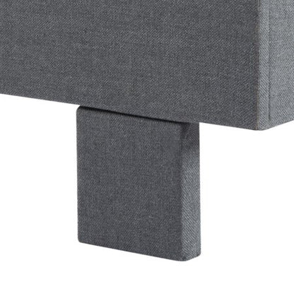 BSHTI King Size Platform Bed with Headboard