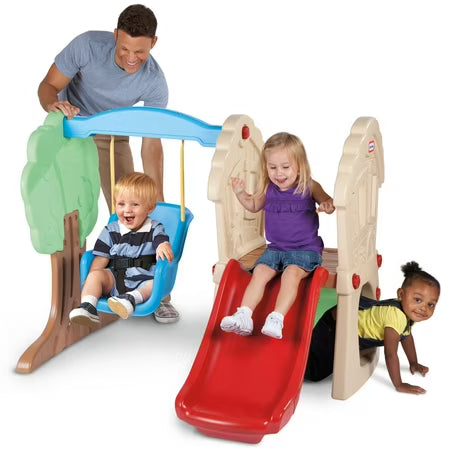 Little Tikes Hide and Seek Climber Swing Set