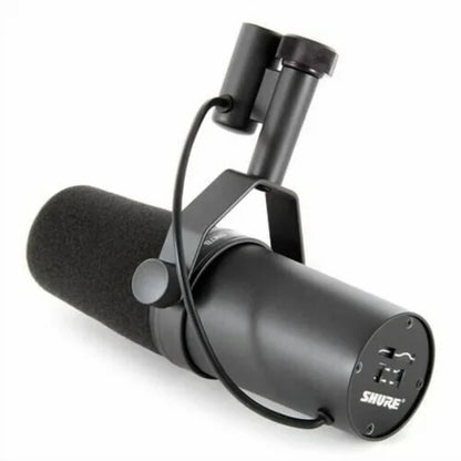 Shure SM7B Cardioid Dynamic Vocal Mic, Black
