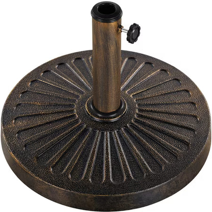 Renwick 27-lb Bronze Round Umbrella Base