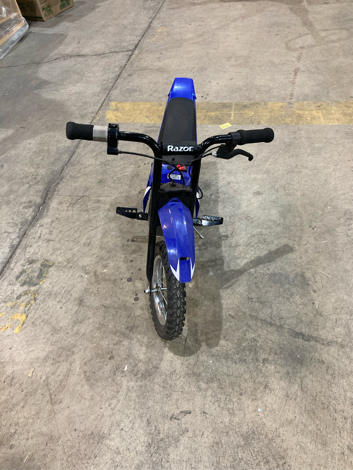 Razor Dirt Rocket MX125 - 12V Dirt Bike (Blue)